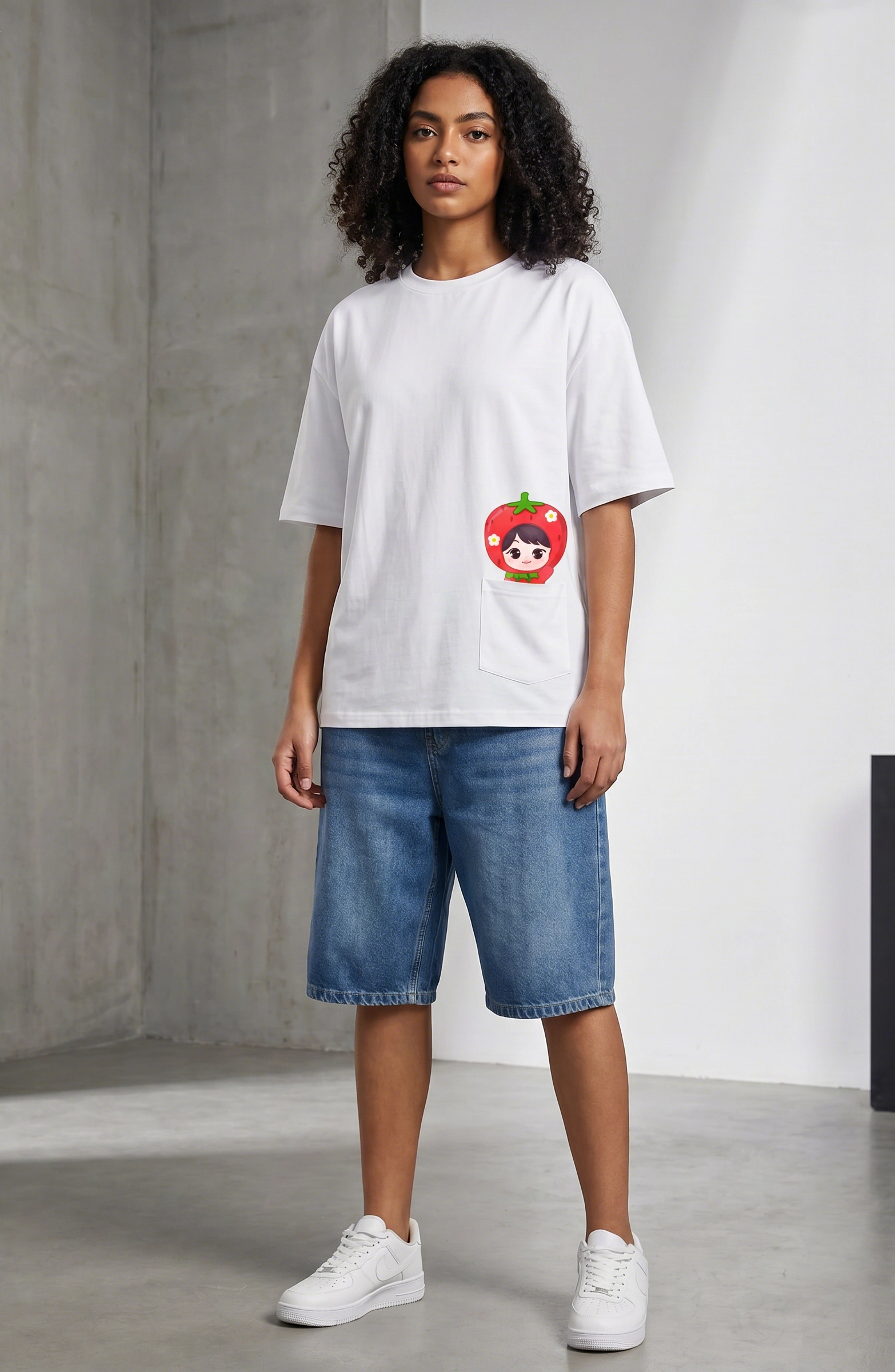 Strawberry Girl 100% Cotton Tee