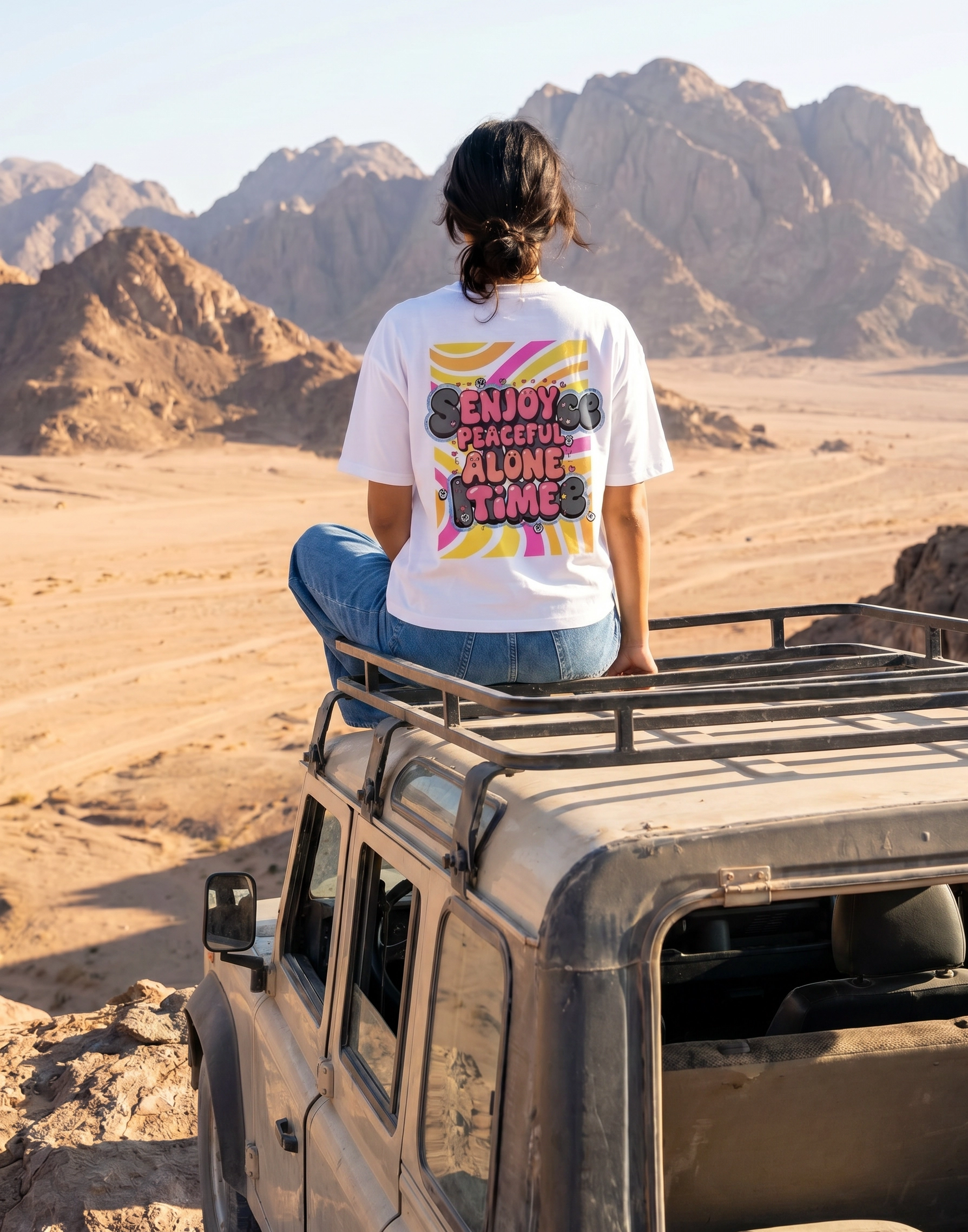 Enjoy Peaceful Alone Time 100% Cotton Tee