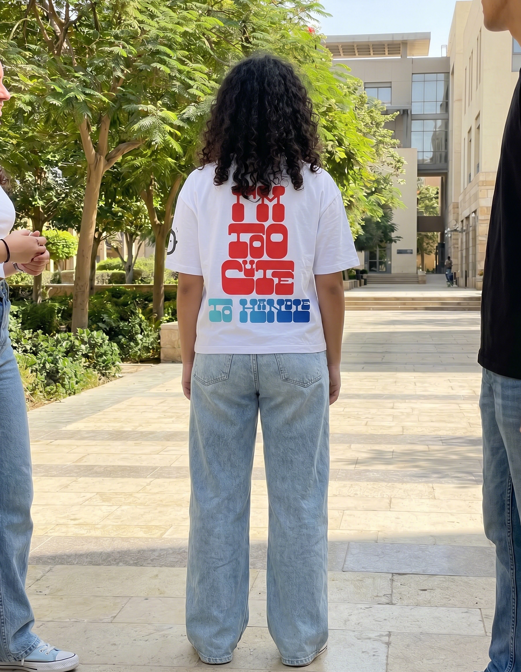 I'm Too Cute To Handle 100% Cotton Tee