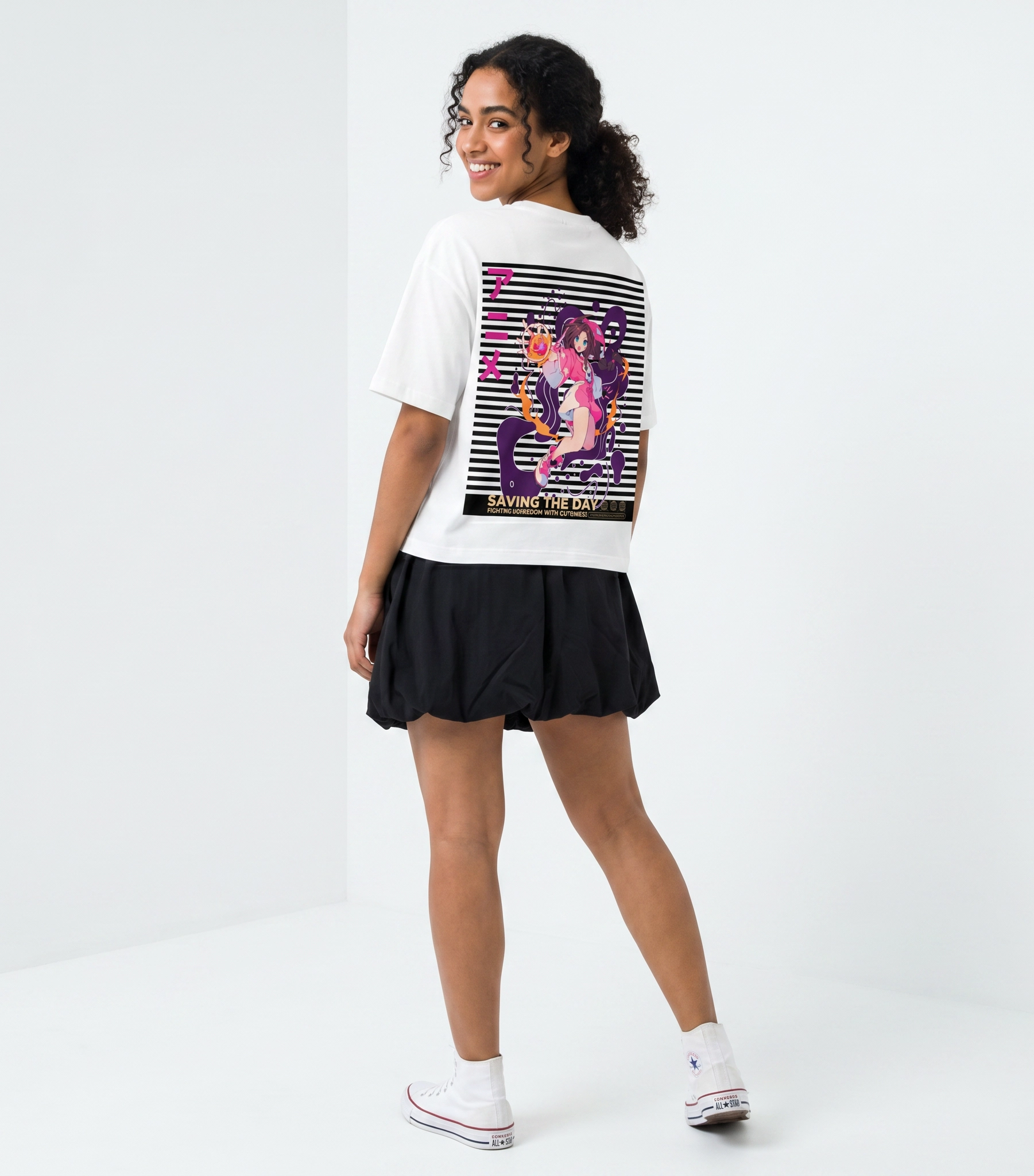 Fighting Boredom with cuteness 100% Cotton Tee