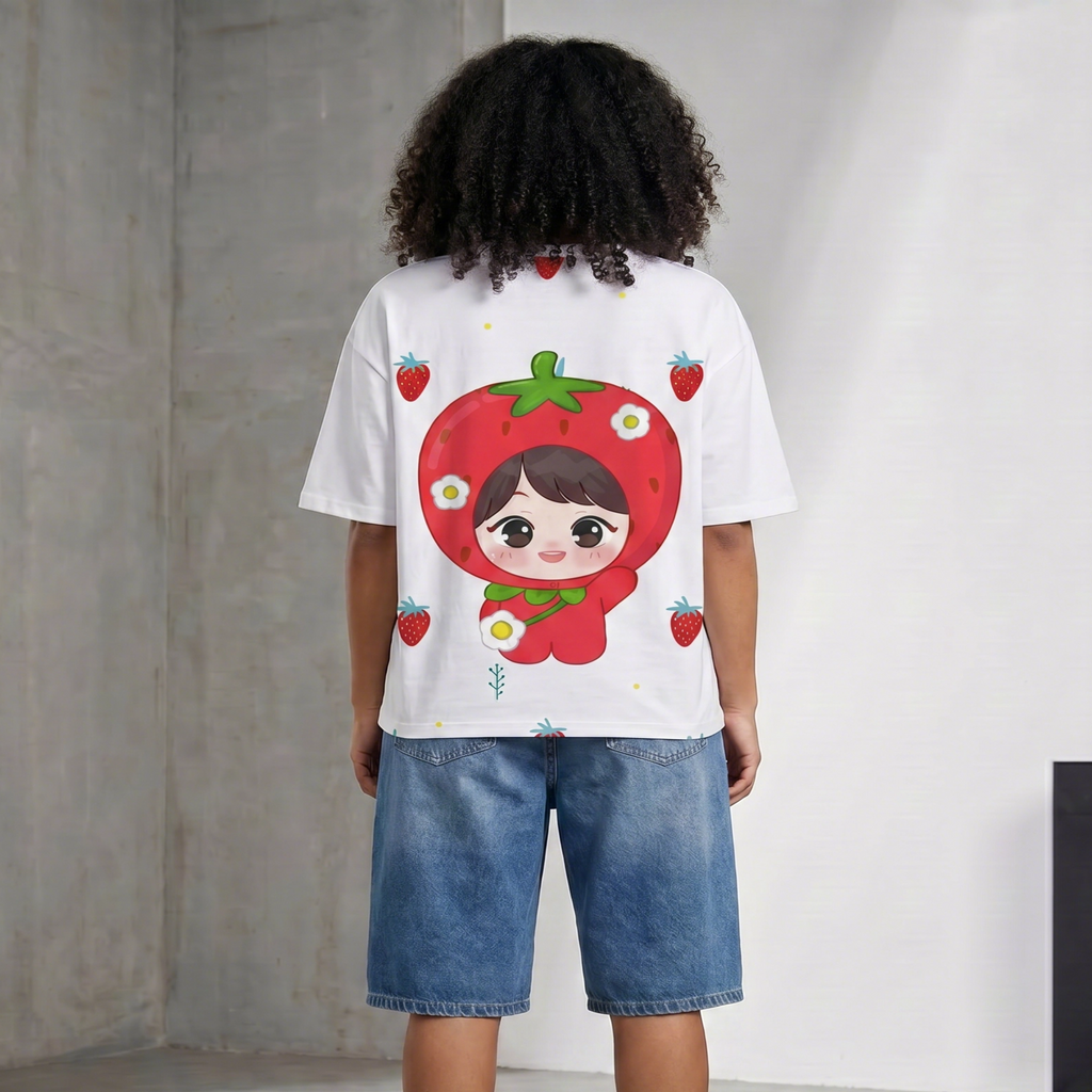 Strawberry Girl 100% Cotton Tee