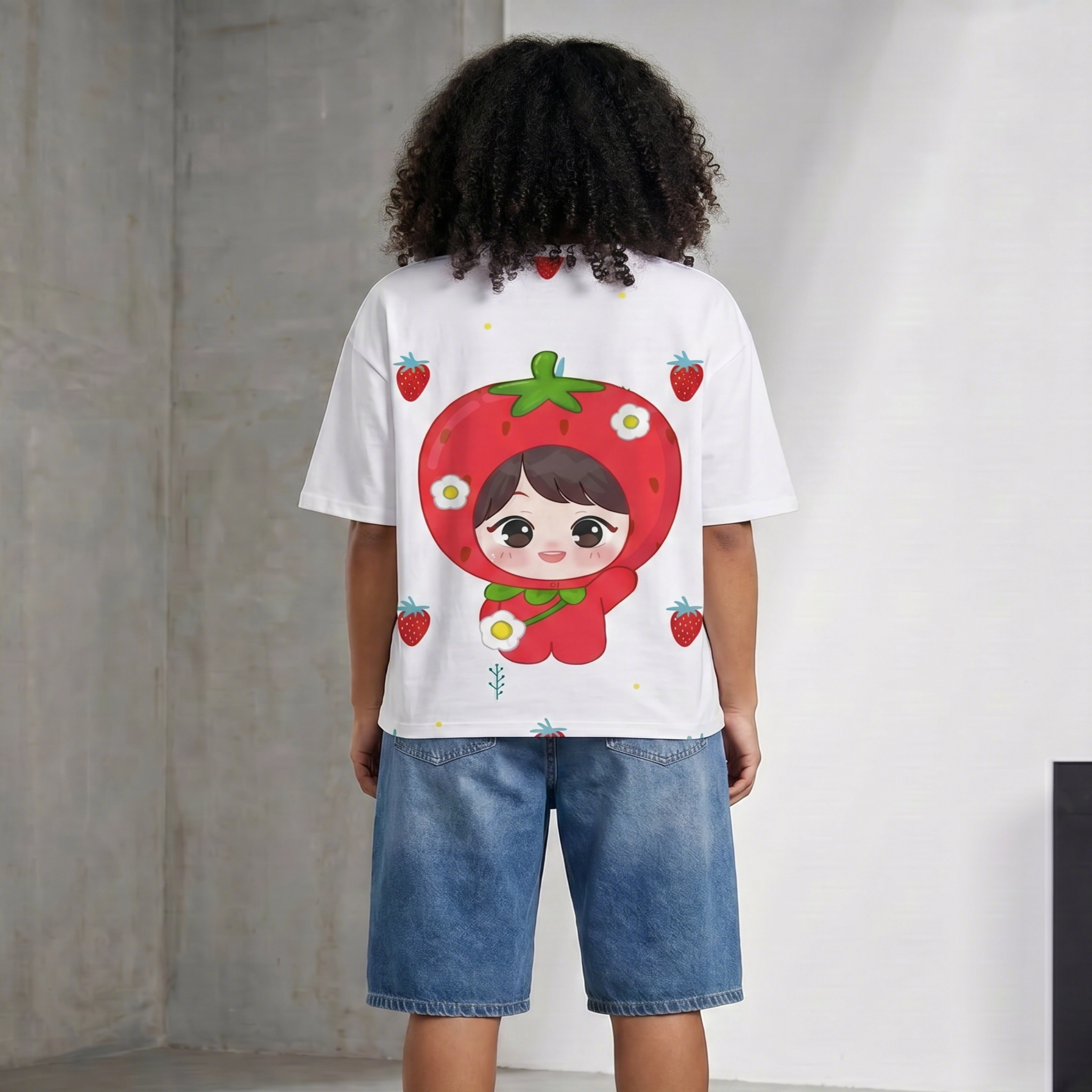 Strawberry Girl 100% Cotton Tee